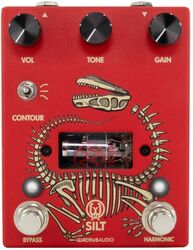 Overdrive, distortion & fuzz effect pedal Walrus Silt Harmonic Tube Fuzz Red