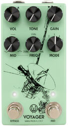 Overdrive, distortion & fuzz effect pedal Walrus audio Voyager Preamp/Overdrive MKII - Seafoam