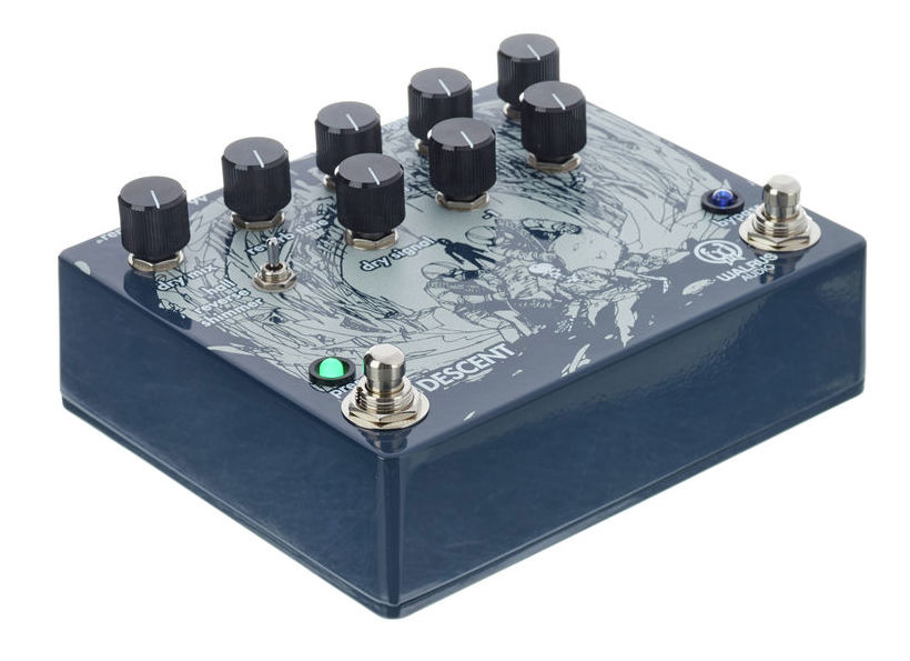 Walrus Descent - Reverb, delay & echo effect pedal - Variation 1