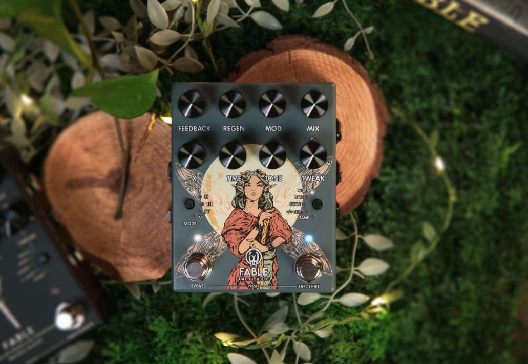 Walrus Audio Fable Mkii Gray - Reverb, delay & echo effect pedal - Variation 1