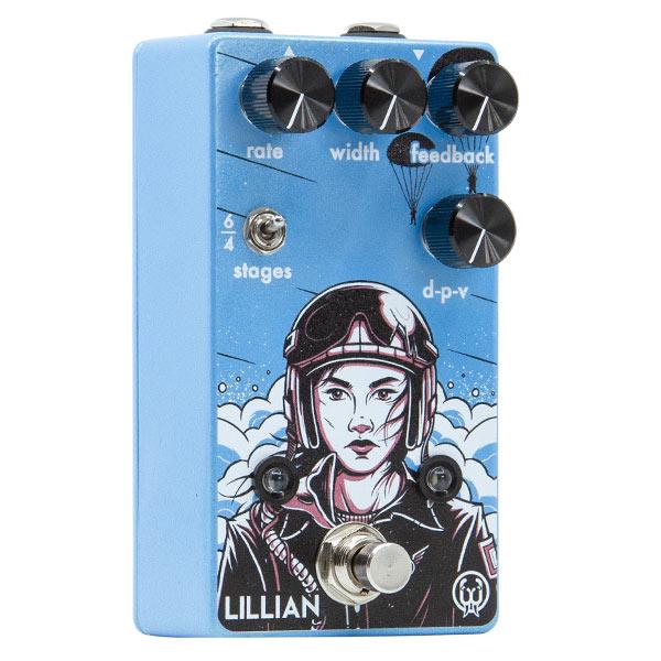 Walrus Lillian Multi-stage Analog Phaser - Modulation, chorus, flanger, phaser & tremolo effect pedal - Variation 1