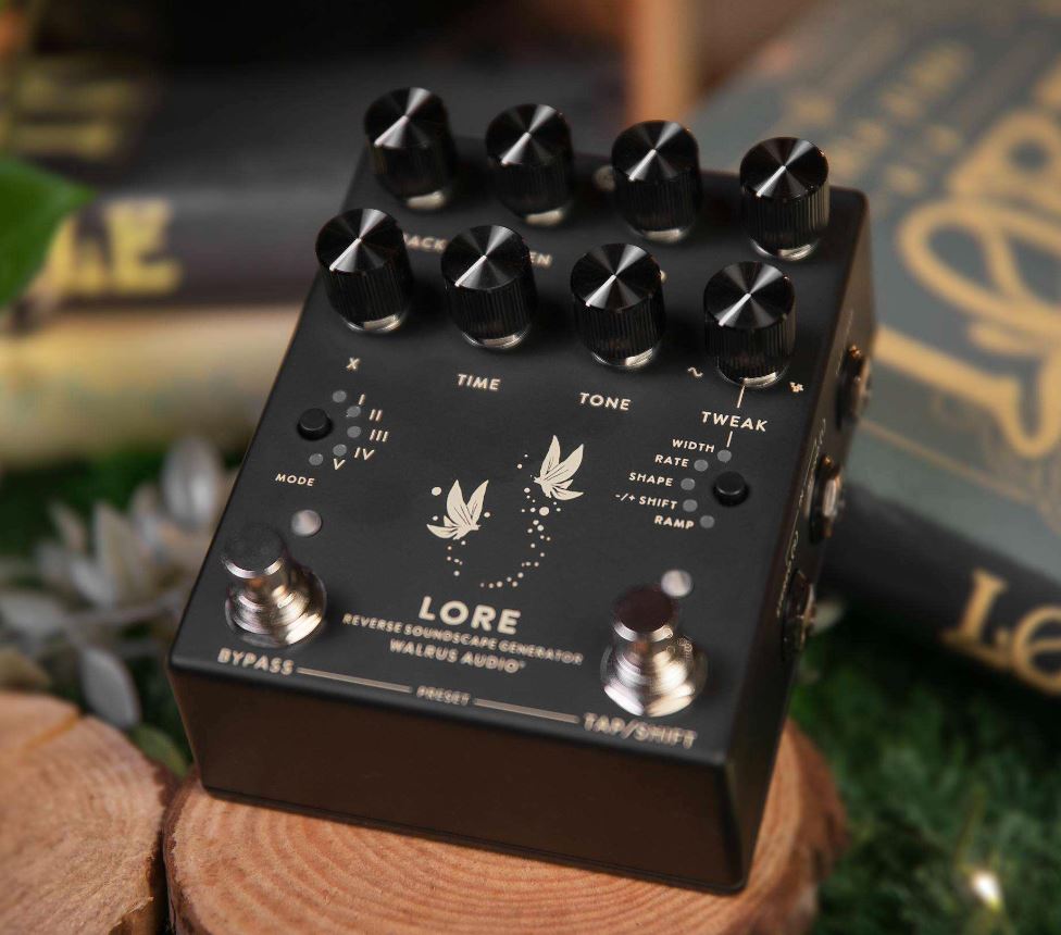 Walrus Audio Lore Mkii Black - Reverb, delay & echo effect pedal - Variation 4