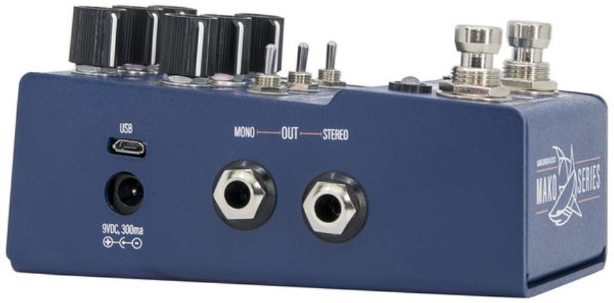 Walrus Mako M1 High Fidelity Modulation Machine - Modulation, chorus, flanger, phaser & tremolo effect pedal - Variation 2