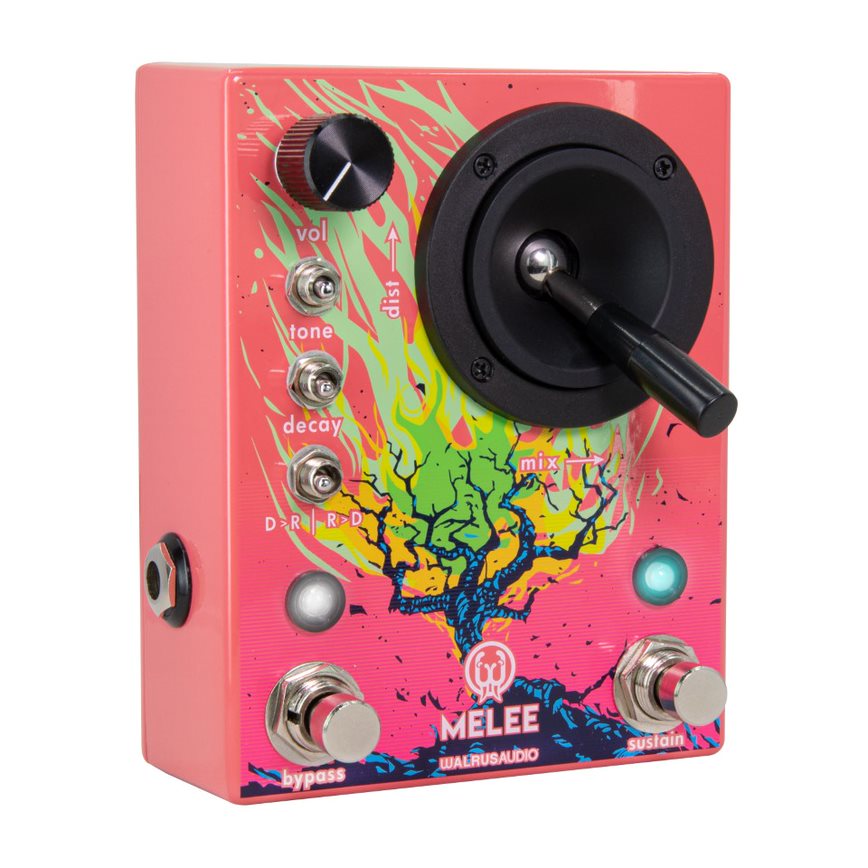 Walrus Audio Melee Reverb/distortion Fx Pedal - Reverb, delay & echo effect pedal - Variation 2