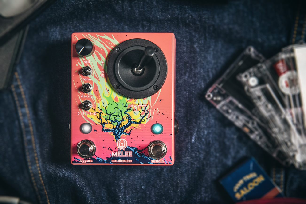 Walrus Melee Reverb/distortion Fx Pedal - Reverb, delay & echo effect pedal - Variation 3