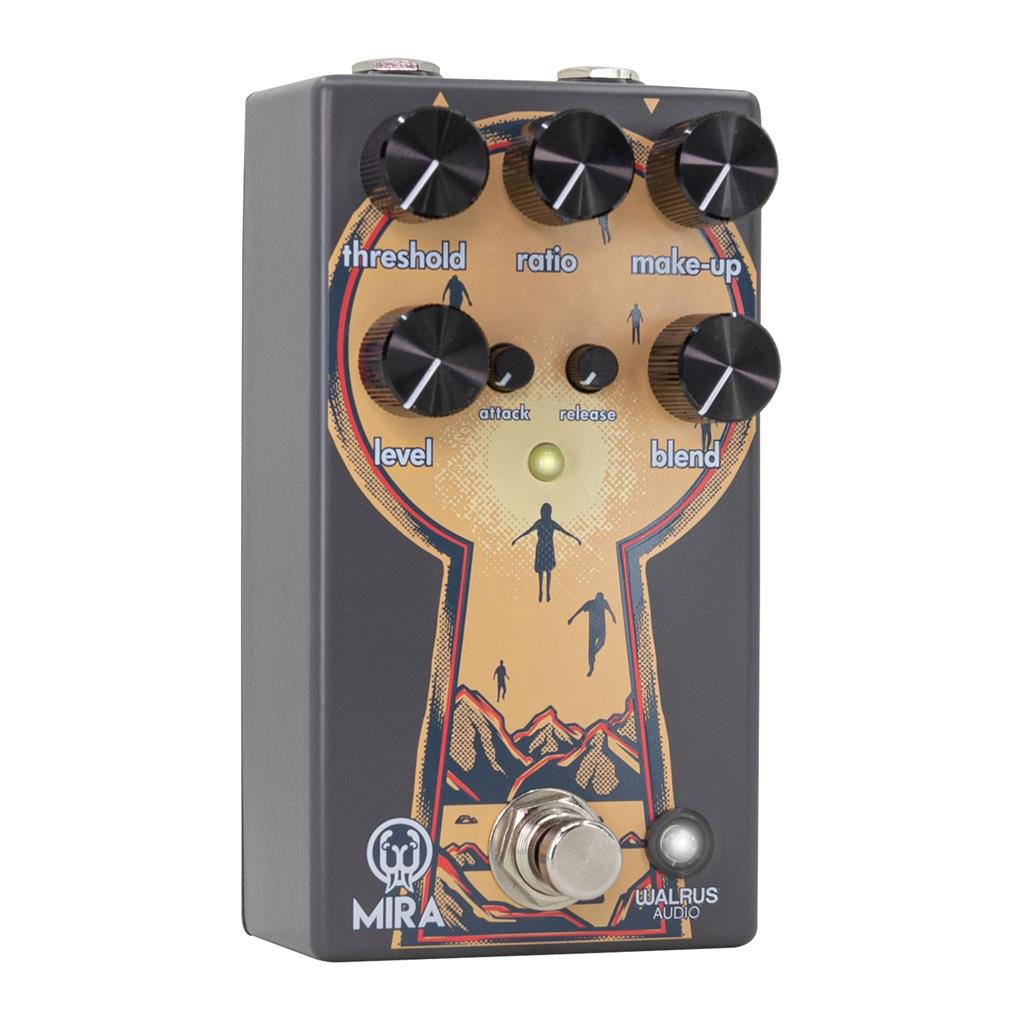 Walrus MIRA Compressor, sustain & noise gate effect pedal