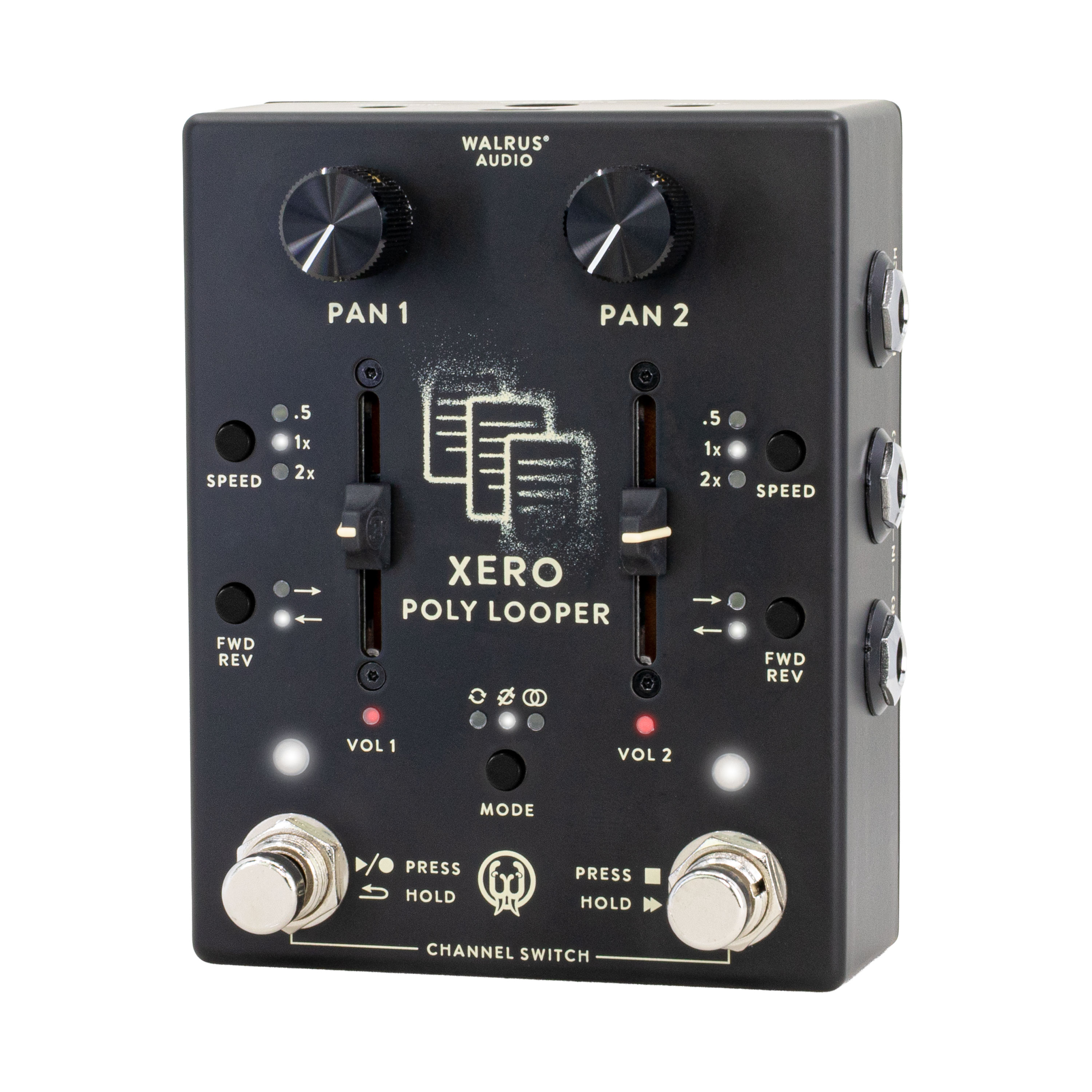 Walrus Audio Xero Poly Looper Black - Looper effect pedal - Variation 3