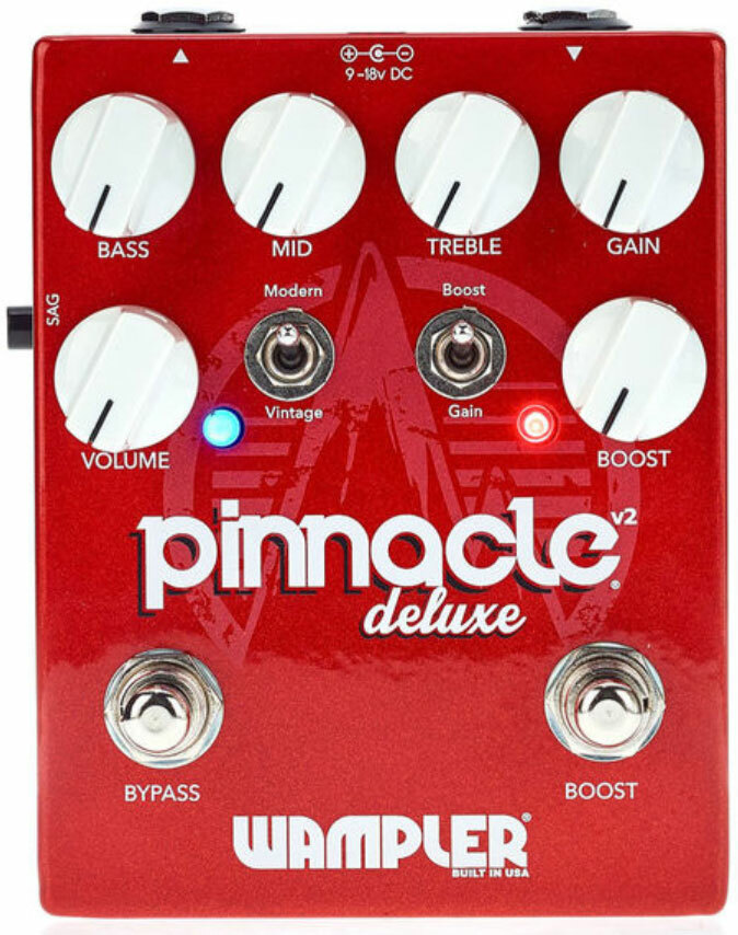 Wampler Pinnacle Deluxe V2 Distortion - Overdrive, distortion & fuzz effect pedal - Main picture