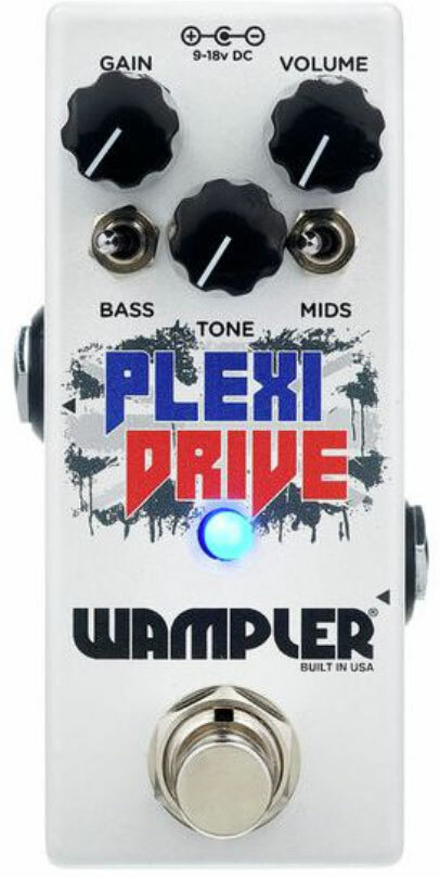 Wampler Plexi Drive Mini - Overdrive, distortion & fuzz effect pedal - Main picture