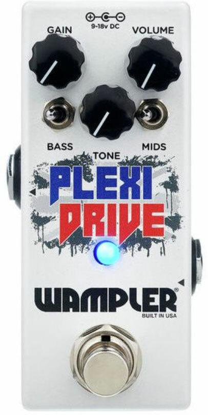 Wampler Plexi Drive Mini - Overdrive, distortion & fuzz effect pedal - Main picture