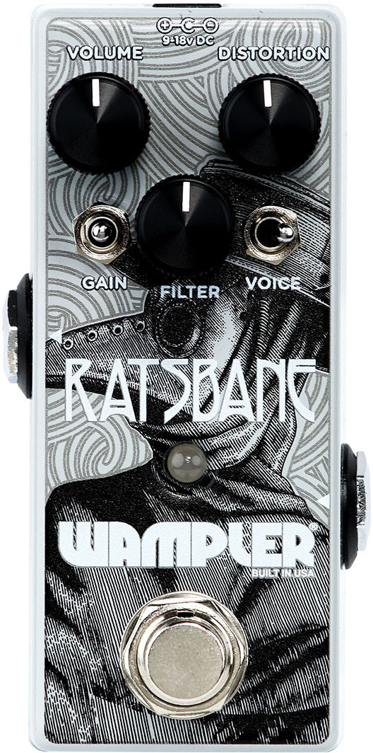 Wampler Ratsbane Distortion - Overdrive, distortion & fuzz effect pedal - Main picture