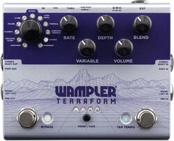 Modulation, chorus, flanger, phaser & tremolo effect pedal Wampler Wampler Terraform