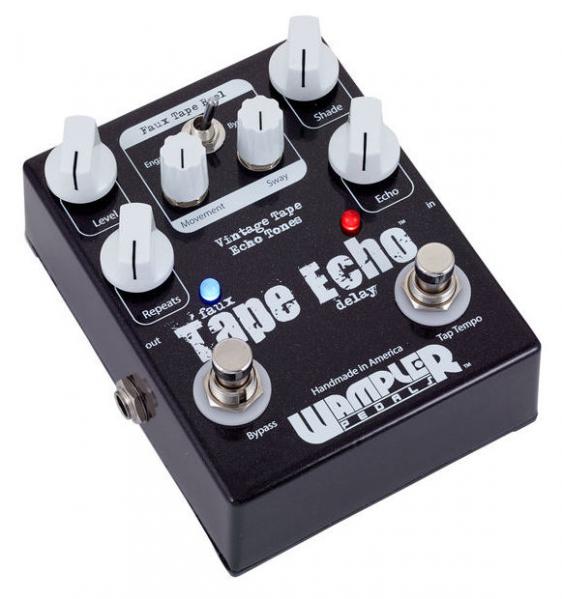 Wampler Faux Tap Echo V2 Tap Tempo Reverb, delay & echo effect pedal