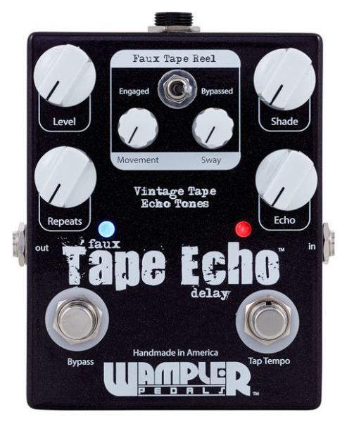 Reverb, delay & echo effect pedal Wampler Faux Tap Echo V2 Tap Tempo