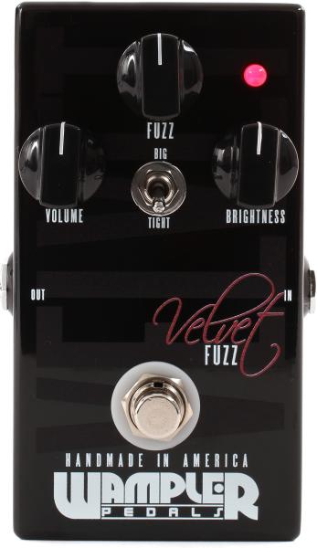 Overdrive, distortion & fuzz effect pedal Wampler VELVET