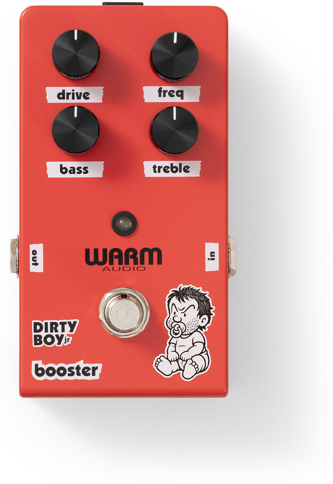 Warm Audio Dirty Boy Jr Booster - Volume, boost & expression effect pedal - Main picture