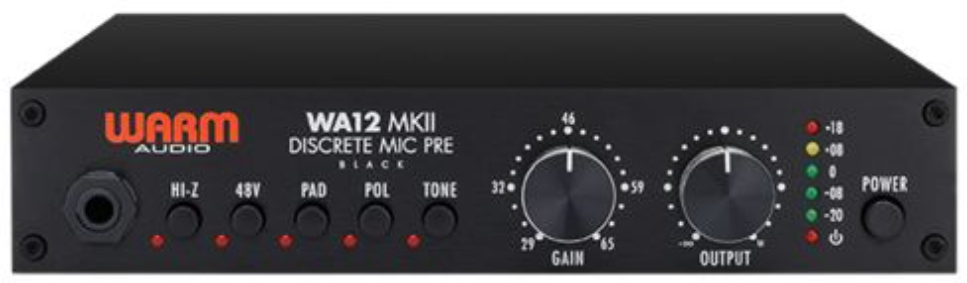 Warm Audio Wa 12 Mkii Black - Preamp - Main picture
