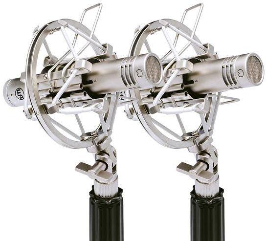 Wired microphones set Warm audio Wa-84-C Paire Nickel
