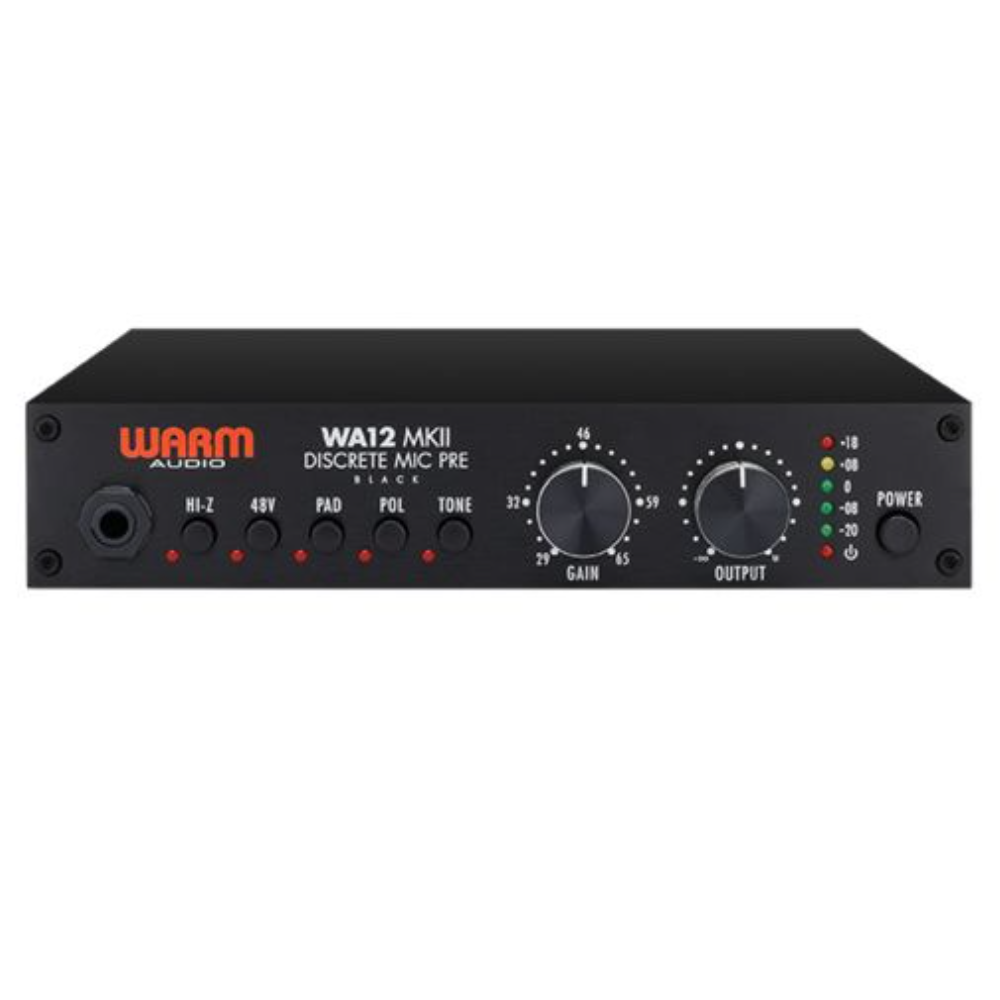 Warm audio WA 12 MKII Black Preamp