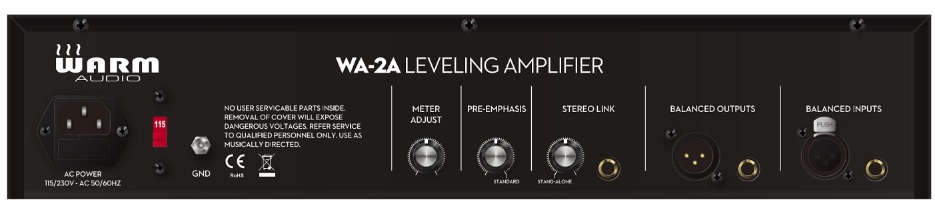 Warm Audio Wa-2a - Kompressor Limiter Gate - Variation 3