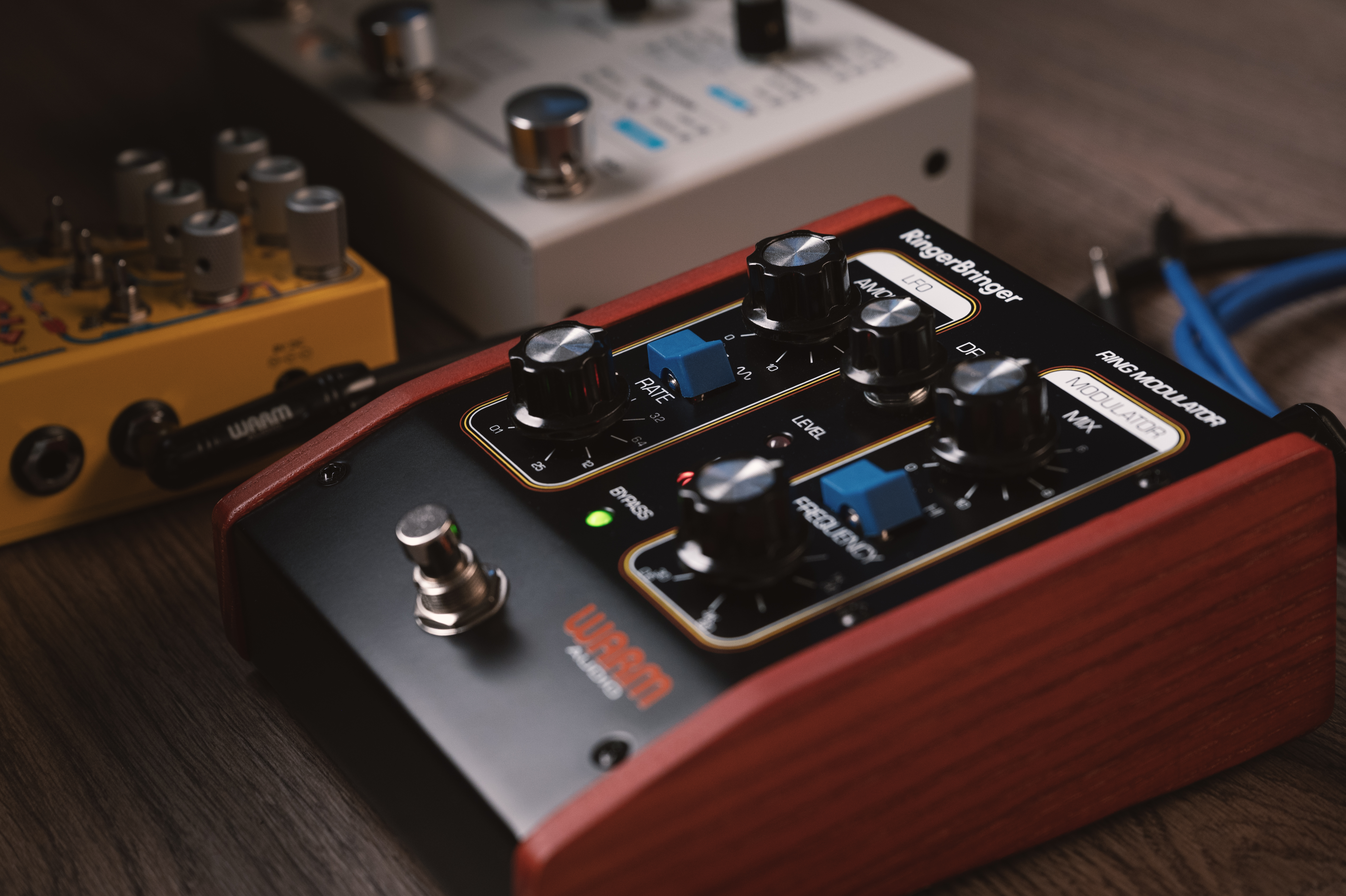 Warm Audio Wa-rb Ringerbringer - Modulation, chorus, flanger, phaser & tremolo effect pedal - Variation 4