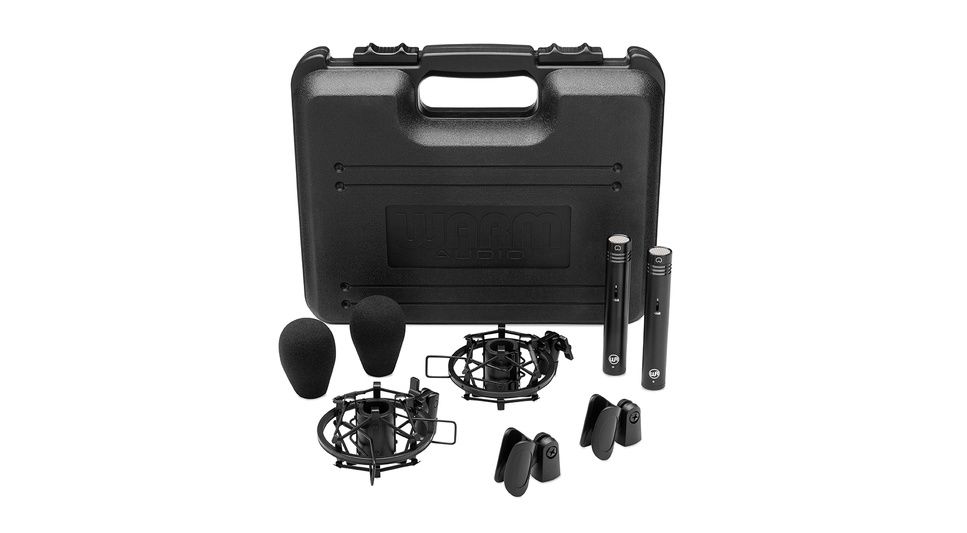 Warm Audio Wa84-c Paire Black - Wired microphones set - Variation 1