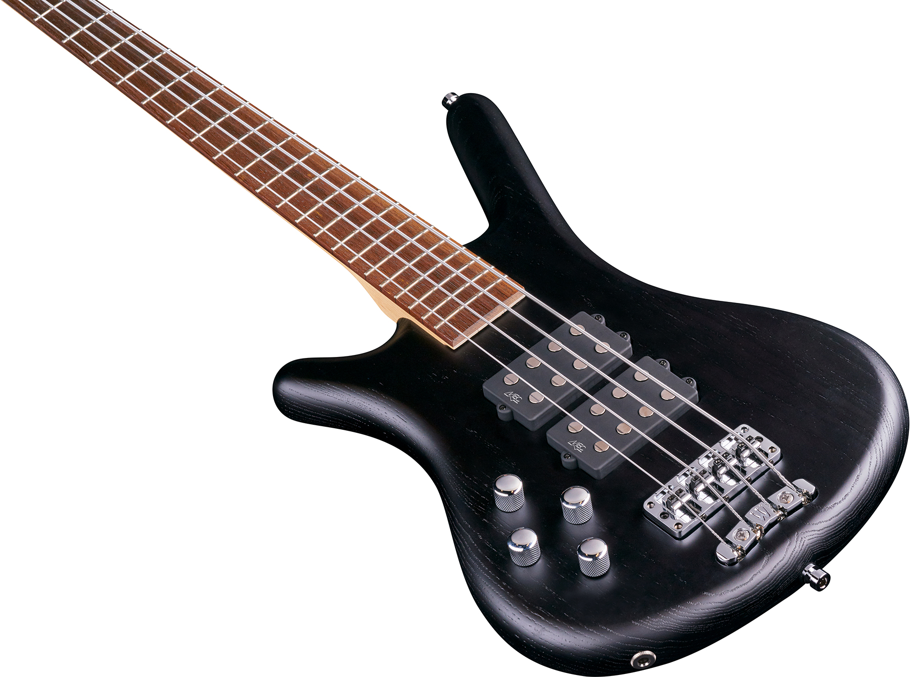 Warwick Corvette $$ 4c Lh Rockbass Gaucher Active Wen - Nirvana Black Trans. Satin - Solid body electric bass - Variation 2