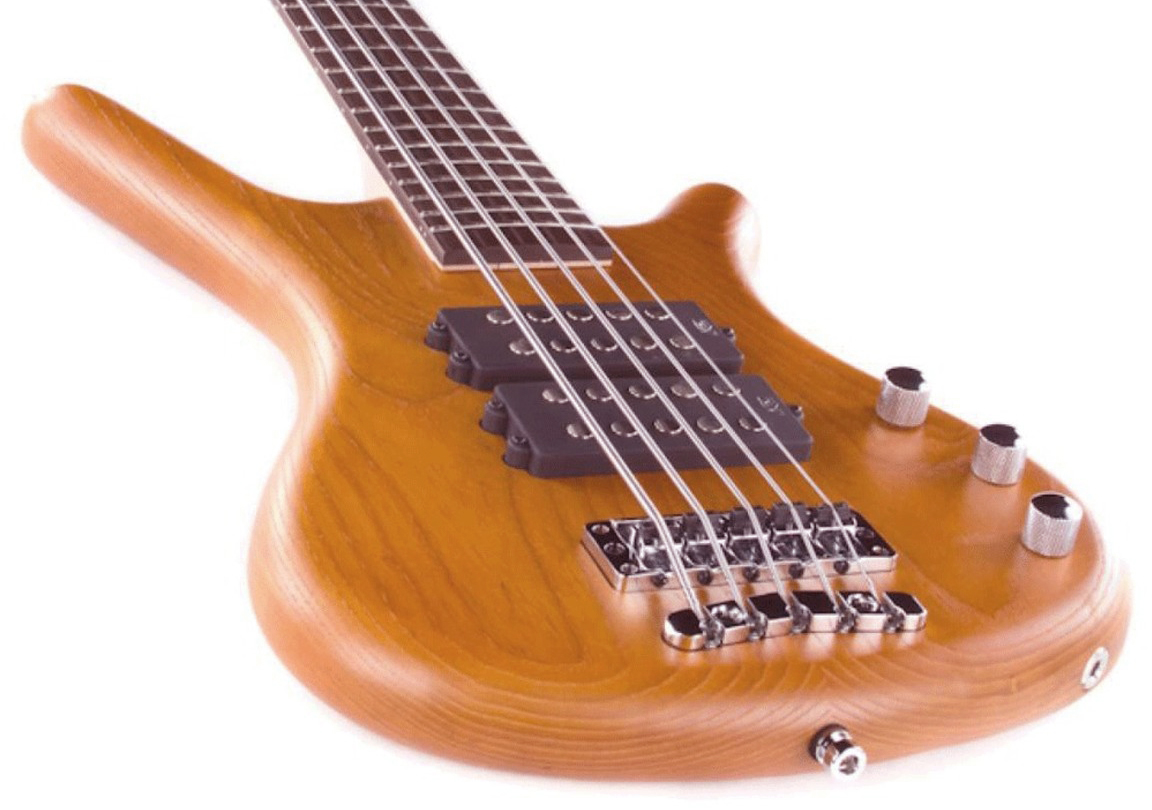 Warwick Corvette $$ 5c Rockbass Active Wen - Honey Violin Trans. Satin - Solid body electric bass - Variation 1