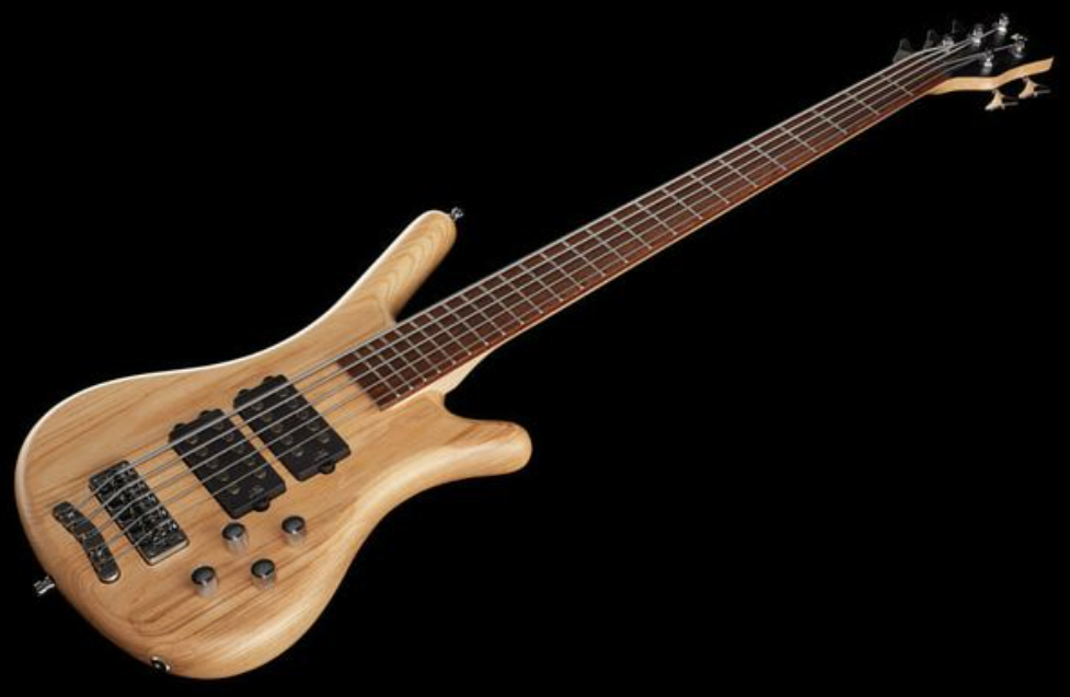 Warwick Corvette $$ 5c Rockbass Active Wen - Natural Trans. Satin - Solid body electric bass - Variation 1