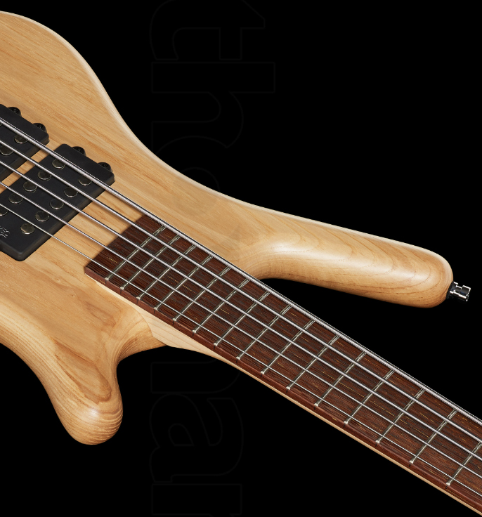 Warwick Corvette $$ 5c Rockbass Active Wen - Natural Trans. Satin - Solid body electric bass - Variation 2