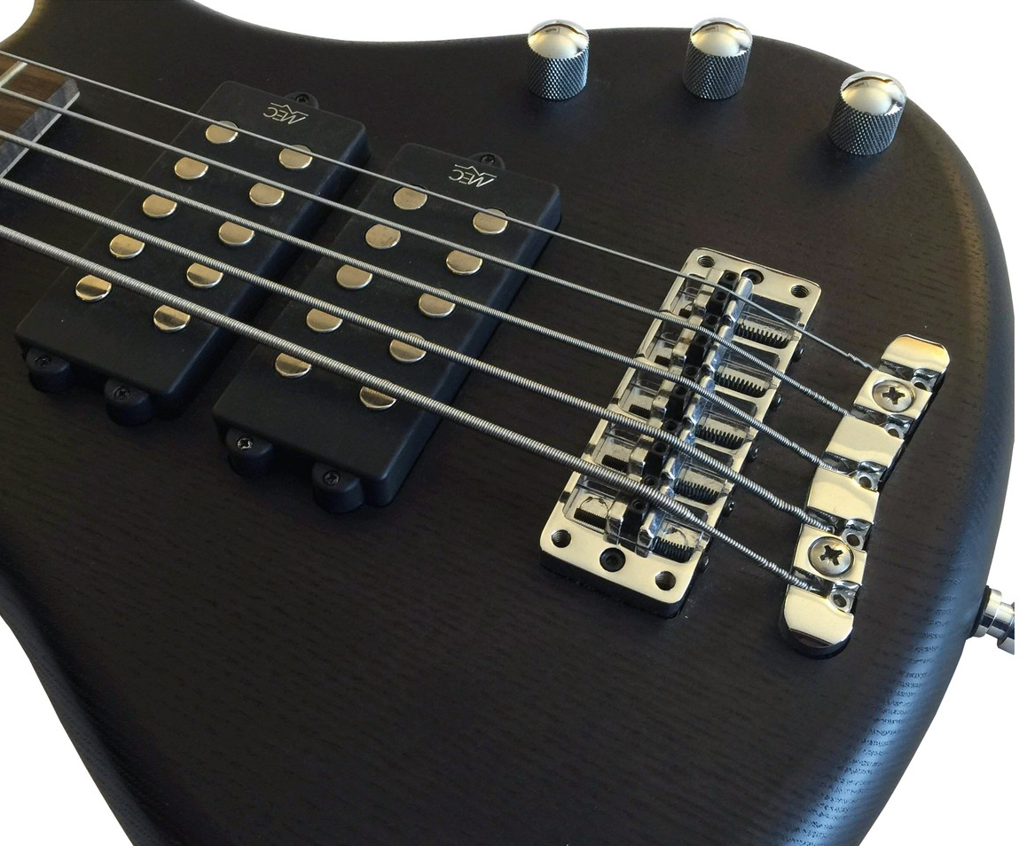 Warwick Corvette $$ 5c Rockbass Active Wen - Nirvana Black Trans. Satin - Solid body electric bass - Variation 3