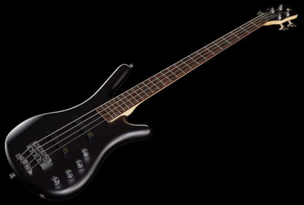 Warwick Corvette Basic 4c Lh Rockbass Gaucher Active Wen - Nirvana Black Trans. Satin - Solid body electric bass - Variation 2