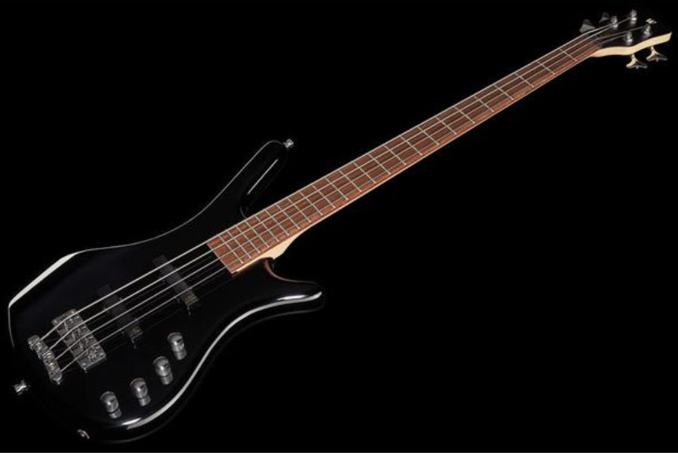 Warwick Corvette Basic 4c Rockbass Active Wen - Solid Black - Solid body electric bass - Variation 2