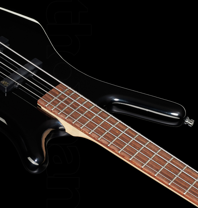 Warwick Corvette Basic 4c Rockbass Active Wen - Solid Black - Solid body electric bass - Variation 3