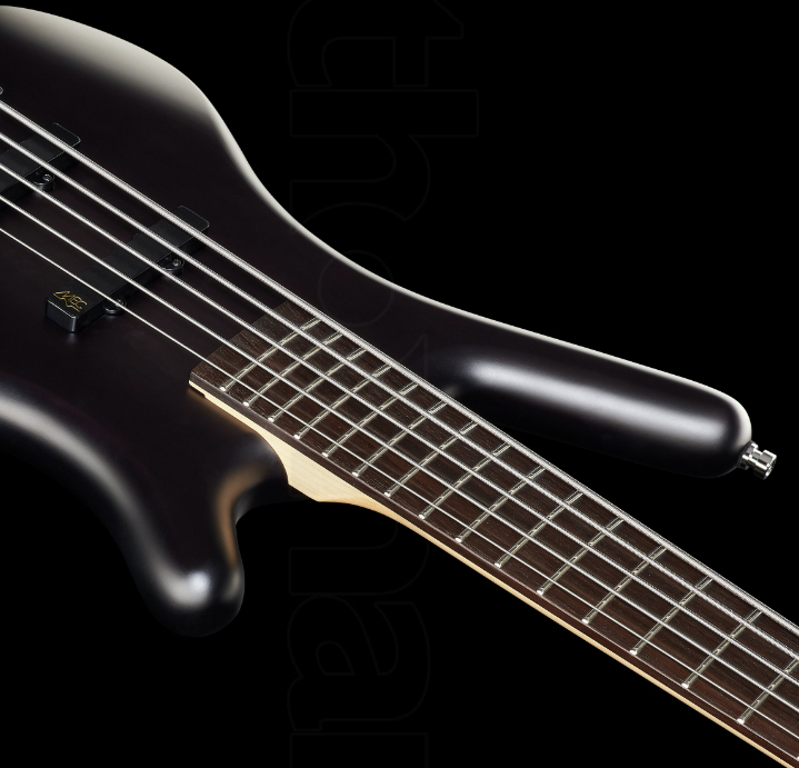Warwick Corvette Basic 5c Rockbass Active Wen - Nirvana Black Trans. Satin - Solid body electric bass - Variation 3