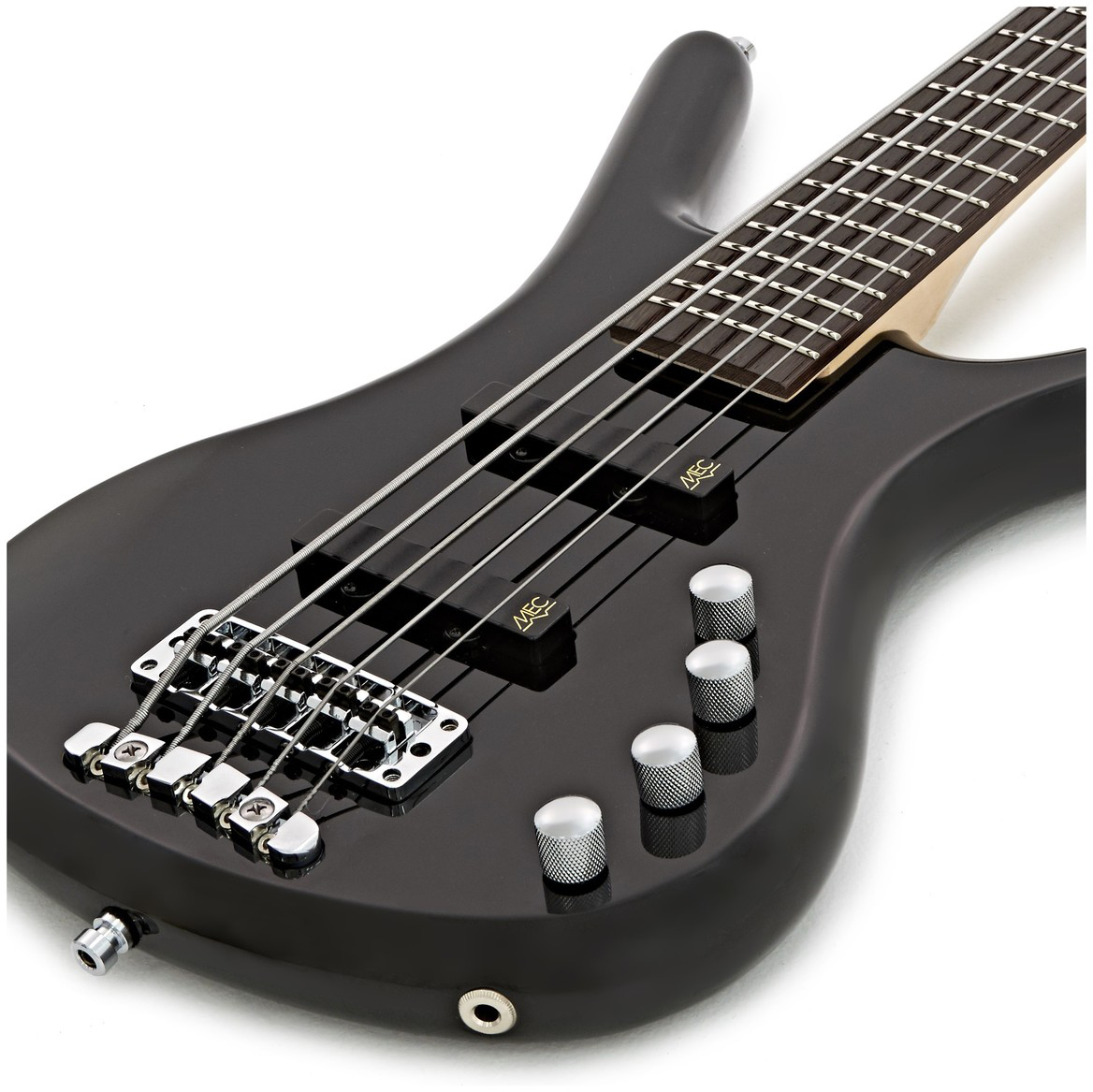 Warwick Corvette Basic 5c Rockbass Active Wen - Solid Black - Solid body electric bass - Variation 3