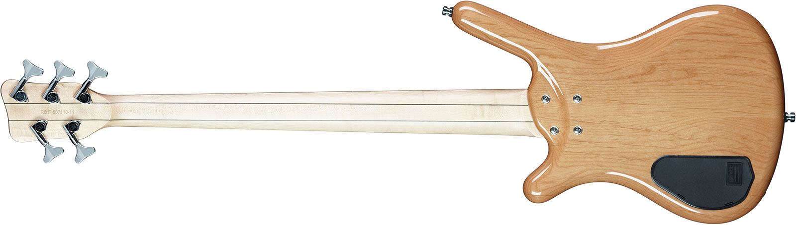 Warwick Corvette Premium 5c Rockbass Active Wen - Natural - Solid body electric bass - Variation 1