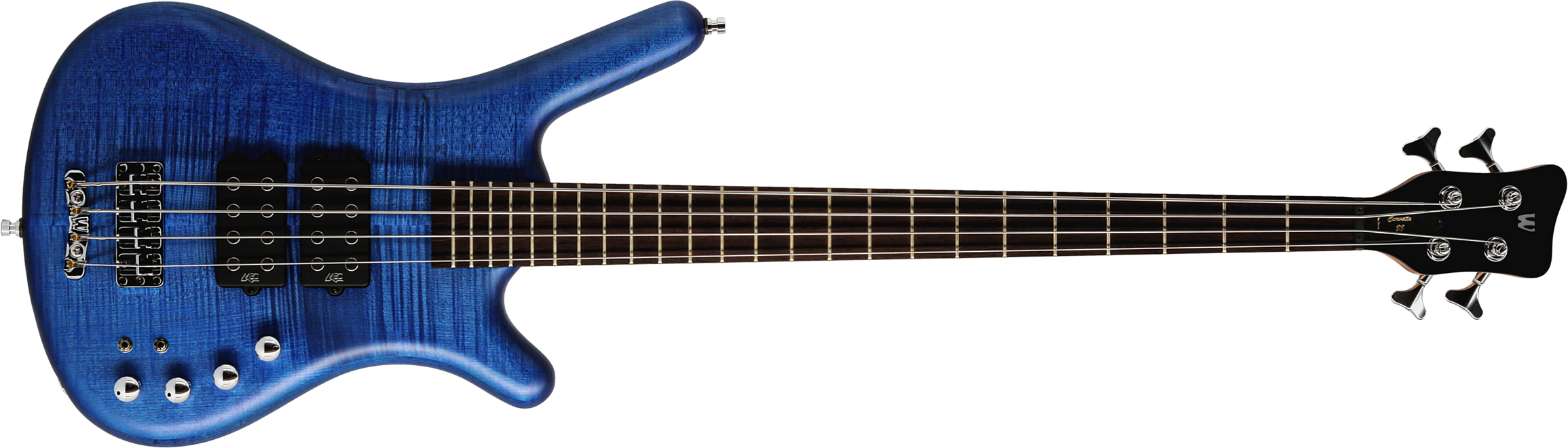 Warwick Corvette $$  4-string Pro Gps Active Wen - Ocean Blue - Solid body electric bass - Main picture