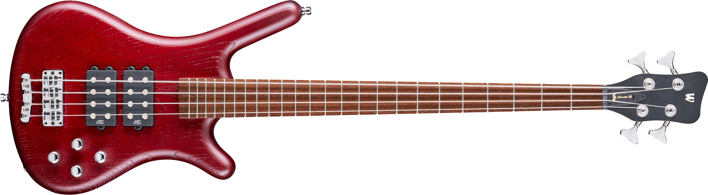 Warwick Corvette $$ 4c Rockbass Active Wen - Burgundy Red Satin - Solid body electric bass - Main picture