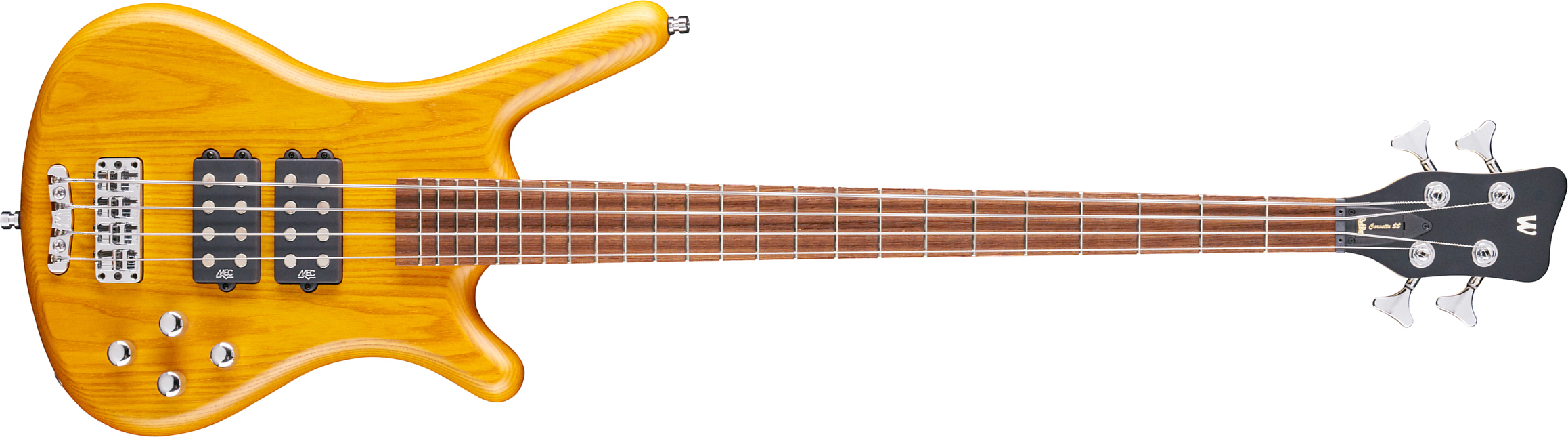 Warwick Corvette $$ 4c Rockbass Active Wen - Honey Violin Trans. Satin - Solid body electric bass - Main picture