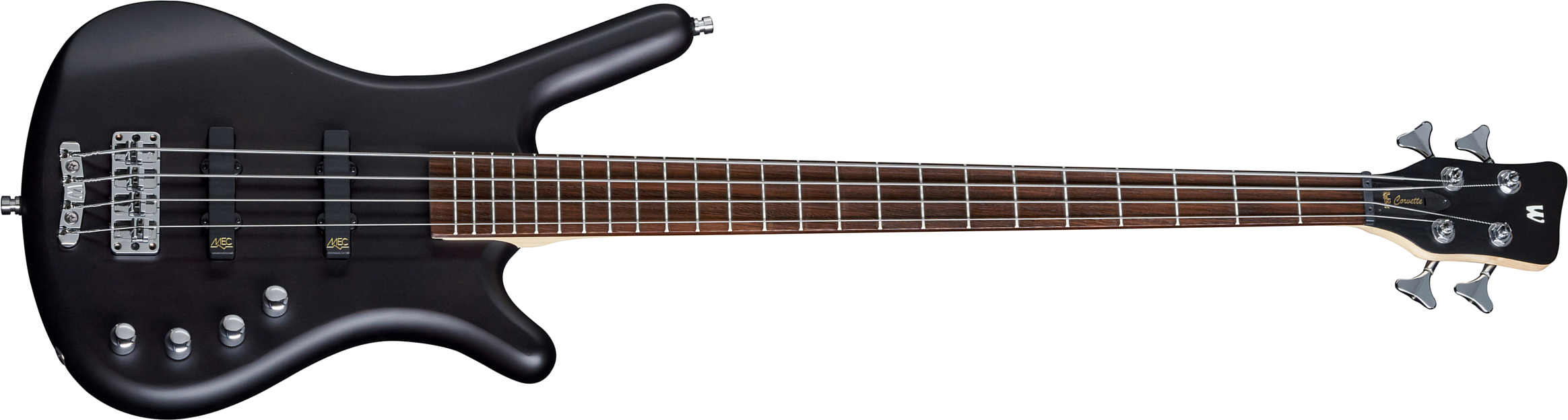 Warwick Corvette Basic 4c Rockbass Active Wen - Nirvana Black Satin - Solid body electric bass - Main picture