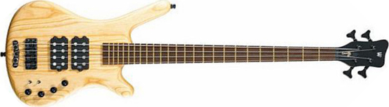 Warwick Corvette Double Buck 4c Nat - Natural - Solid body electric bass - Main picture