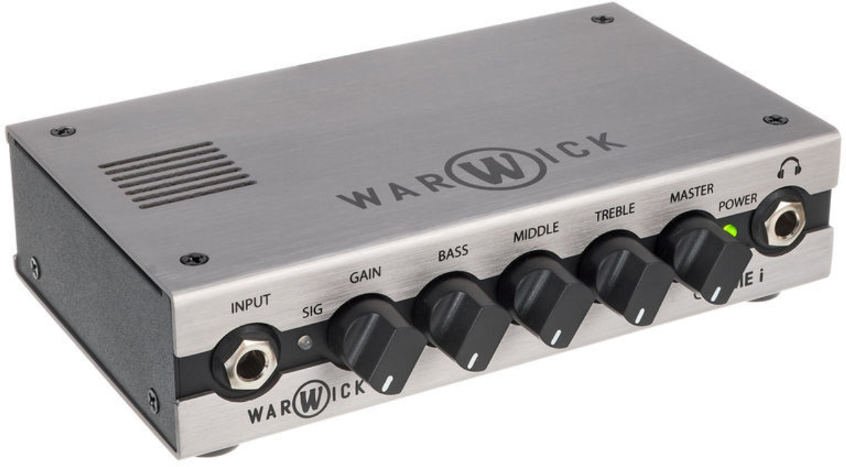 Warwick Gnome I Pocket Bass Amp Head With Usb 200w - Bass amp head - Main picture