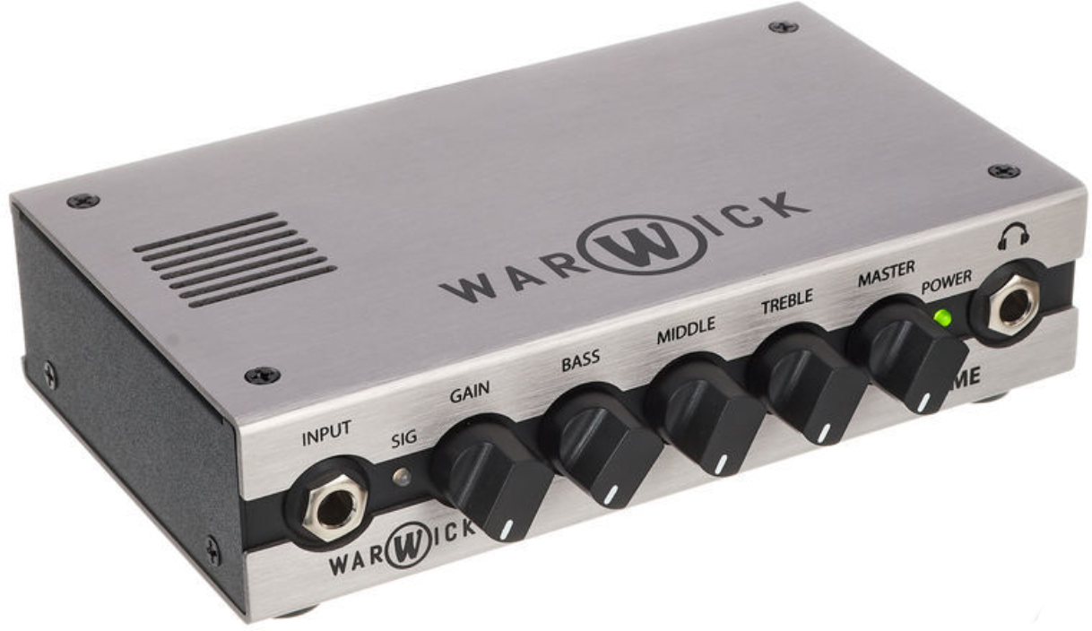 Warwick Gnome Pocket Bass Amp Head 200w - Bass amp head - Main picture