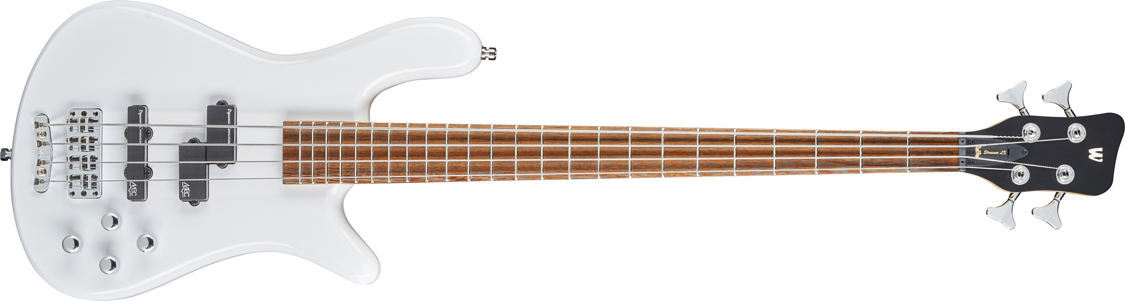 Warwick Streamer Lx4 Rockbass Active Wen - Solid White - Solid body electric bass - Main picture