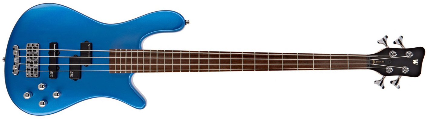 Warwick Streamer Lx4 Rockbass Active Wen - Solid Blue Metallic - Solid body electric bass - Main picture