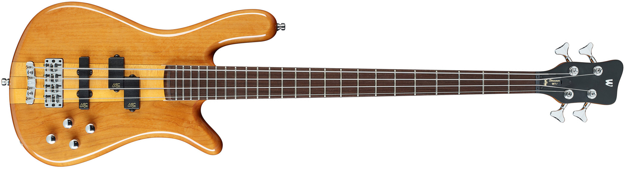 Warwick Streamer Nt4 Rockbass 4c Active Wen - Honey Violin - Solid body electric bass - Main picture