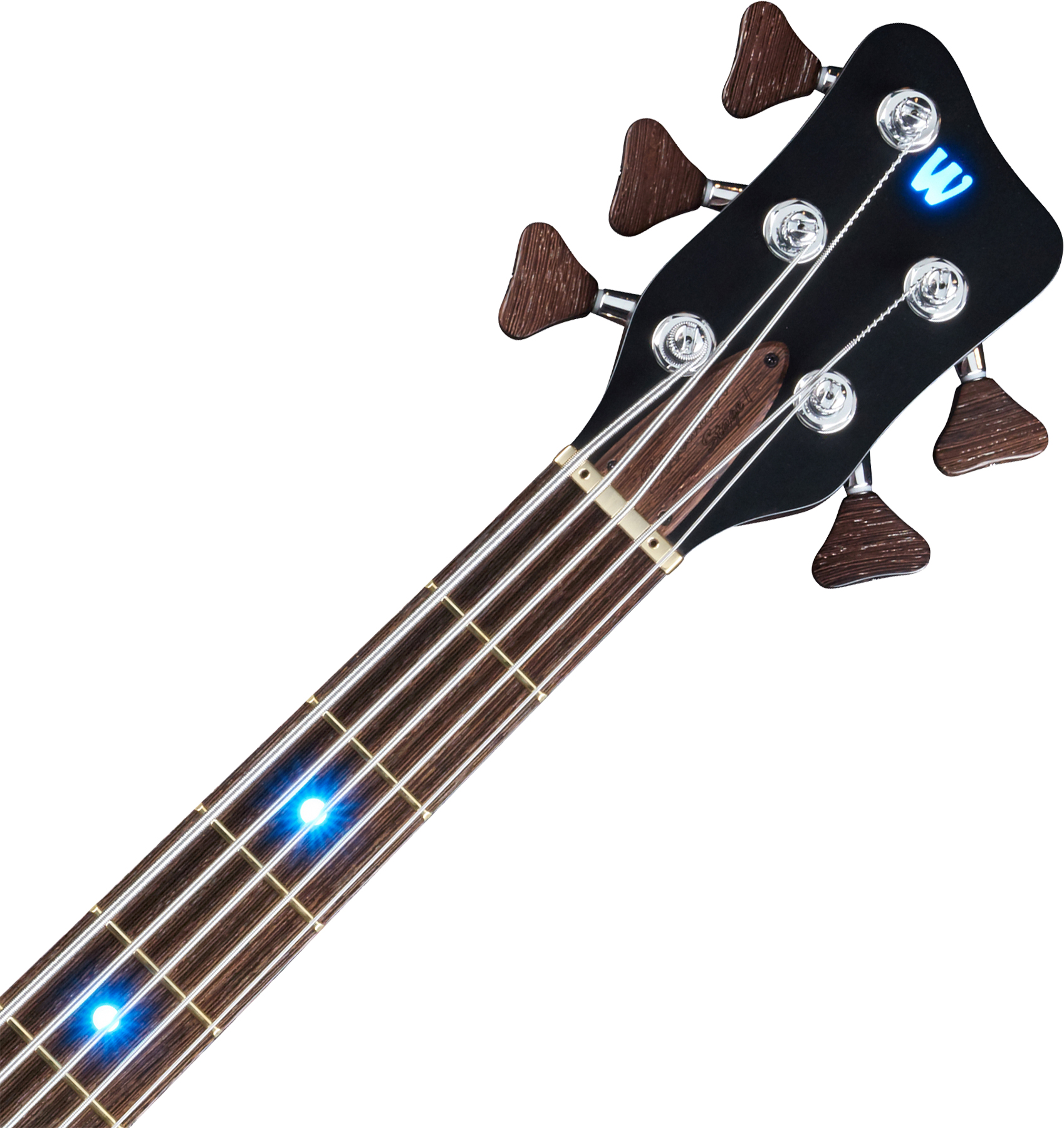 Warwick Custom Shop Streamer Stage 1 5-cordes Led - Midnight Blue - Solid body electric bass - Variation 2