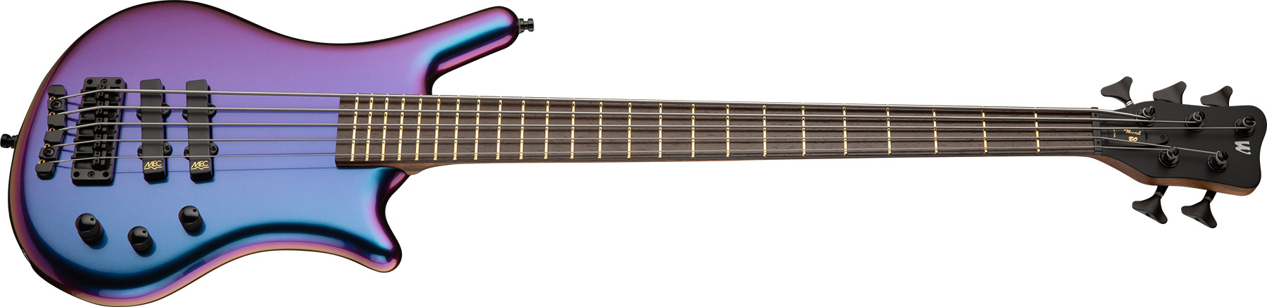 Warwick Custom Shop Thumb Bo 5c Pro Gps All Active Wen - Special Flip Flop - Solid body electric bass - Variation 1