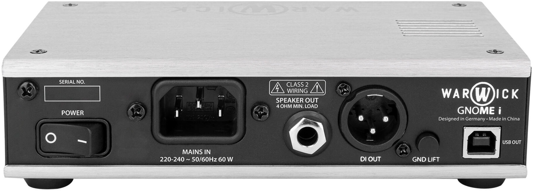 Warwick Gnome I Pocket Bass Amp Head With Usb 200w - Bass amp head - Variation 2